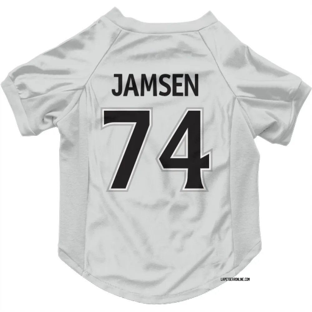 Los Angeles Kings Aatu Jamsen White Pet Jersey for Dog & Cat