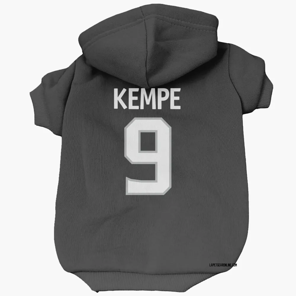 Los Angeles Kings Adrian Kempe Black Pet Hoodie for Dog & Cat