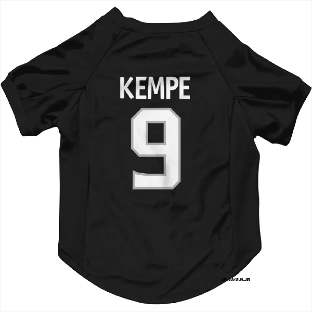 Los Angeles Kings Adrian Kempe Black Pet Jersey for Dog & Cat