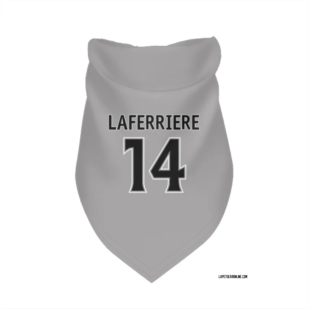 Los Angeles Kings Alex Laferriere Gray Pet Bandana for Dog & Cat