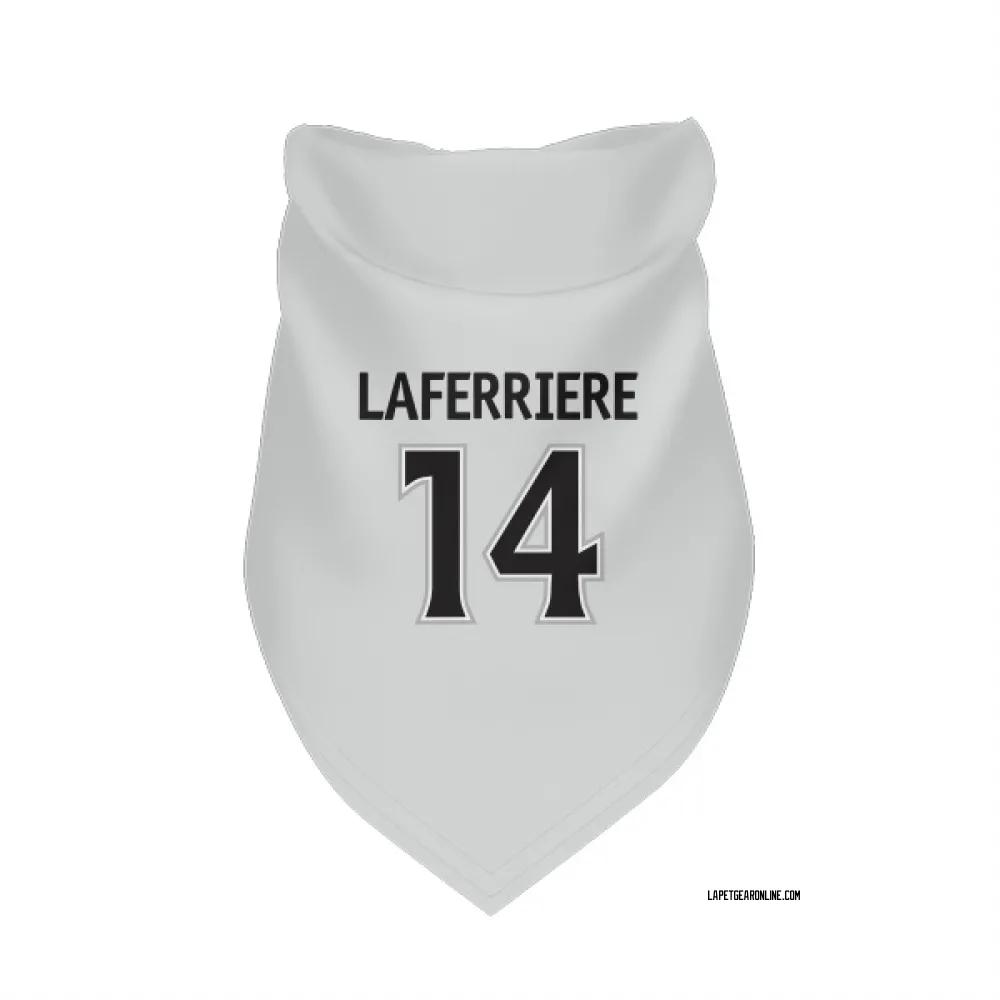 Los Angeles Kings Alex Laferriere White Pet Bandana for Dog & Cat