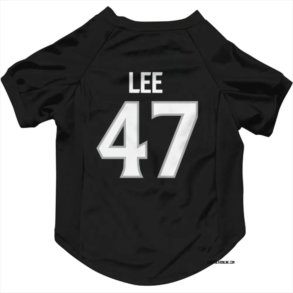 Los Angeles Kings Andre Lee Black Pet Jersey for Dog & Cat