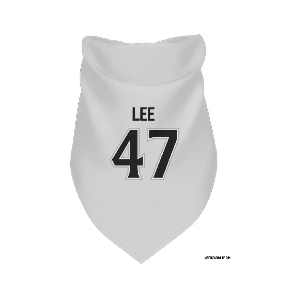 Los Angeles Kings Andre Lee White Pet Bandana for Dog & Cat