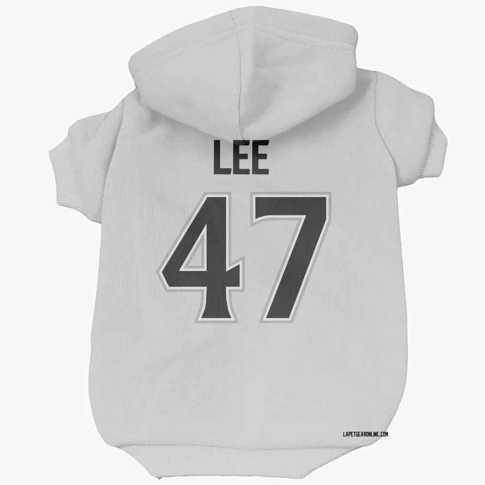 Los Angeles Kings Andre Lee White Pet Hoodie for Dog & Cat