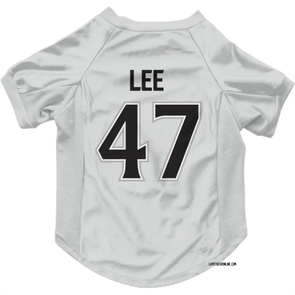 Los Angeles Kings Andre Lee White Pet Jersey for Dog & Cat