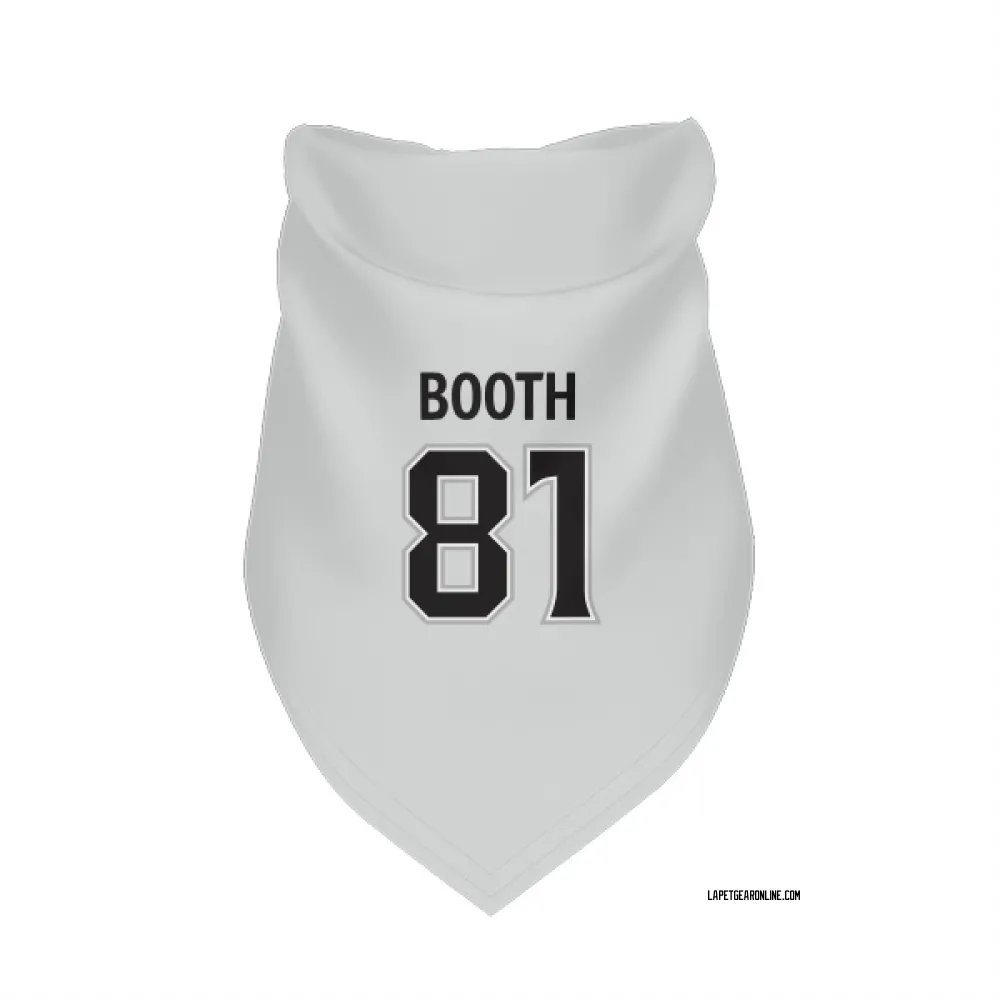 Los Angeles Kings Angus Booth White Pet Bandana for Dog & Cat