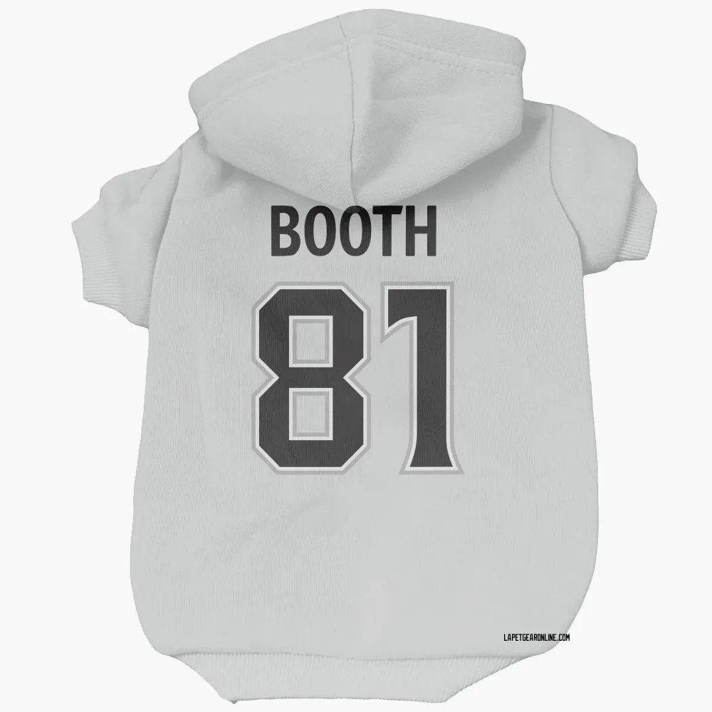 Los Angeles Kings Angus Booth White Pet Hoodie for Dog & Cat