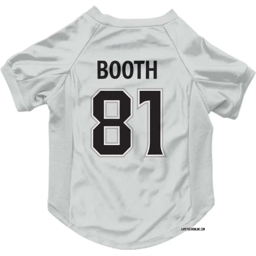 Los Angeles Kings Angus Booth White Pet Jersey for Dog & Cat
