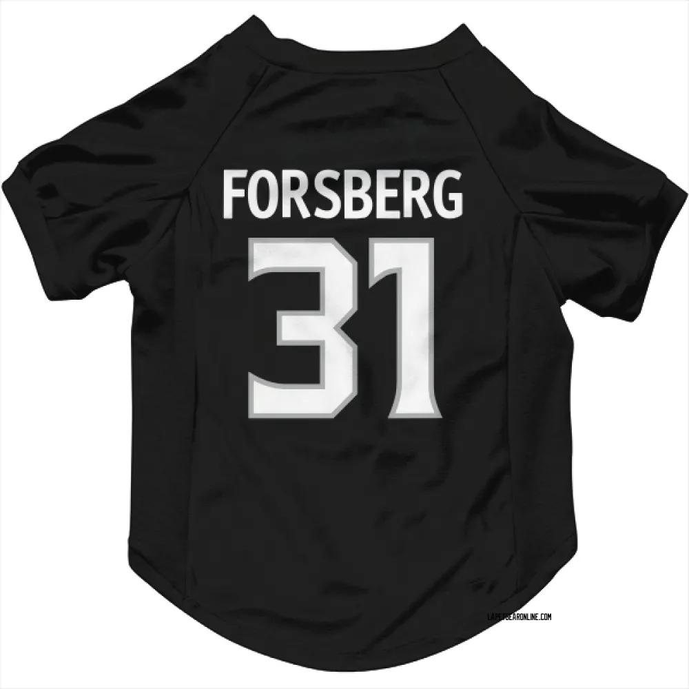 Los Angeles Kings Anton Forsberg Black Pet Jersey for Dog & Cat