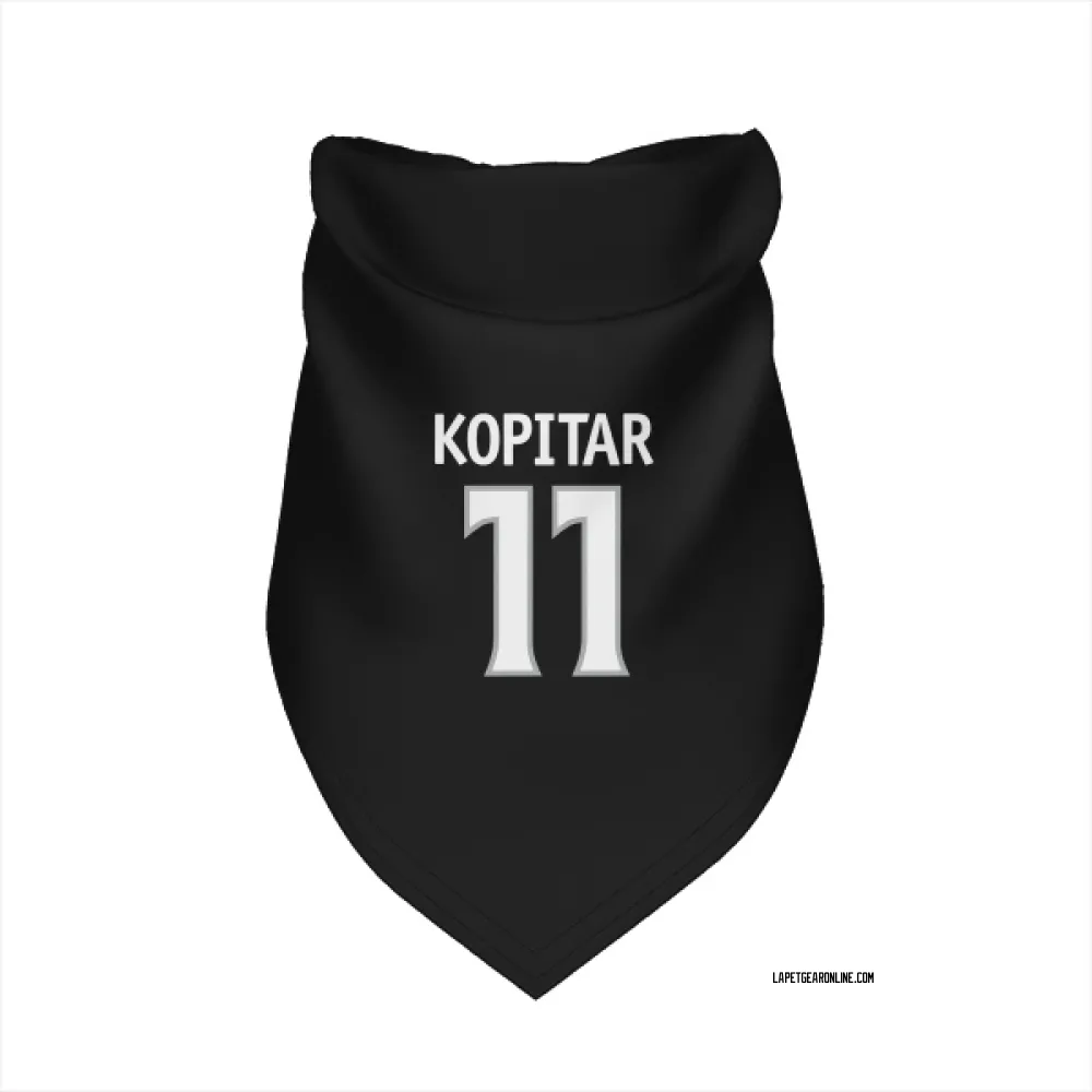 Los Angeles Kings Anze Kopitar Black Pet Bandana for Dog & Cat