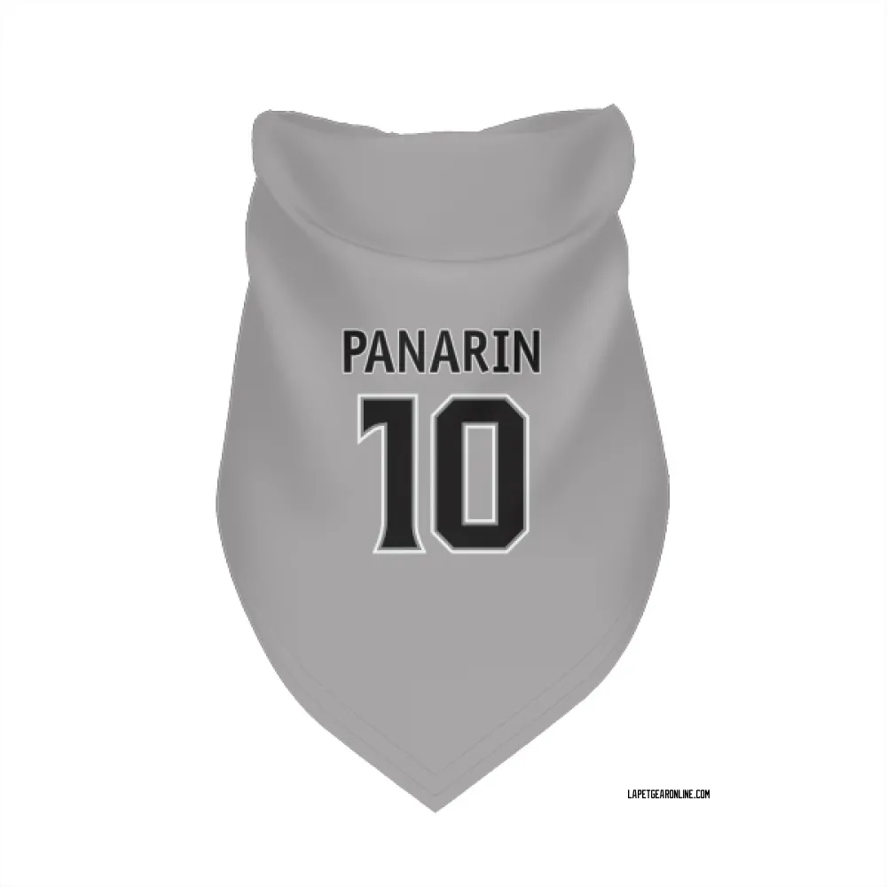 Los Angeles Kings Artemi Panarin Gray Pet Bandana for Dog & Cat