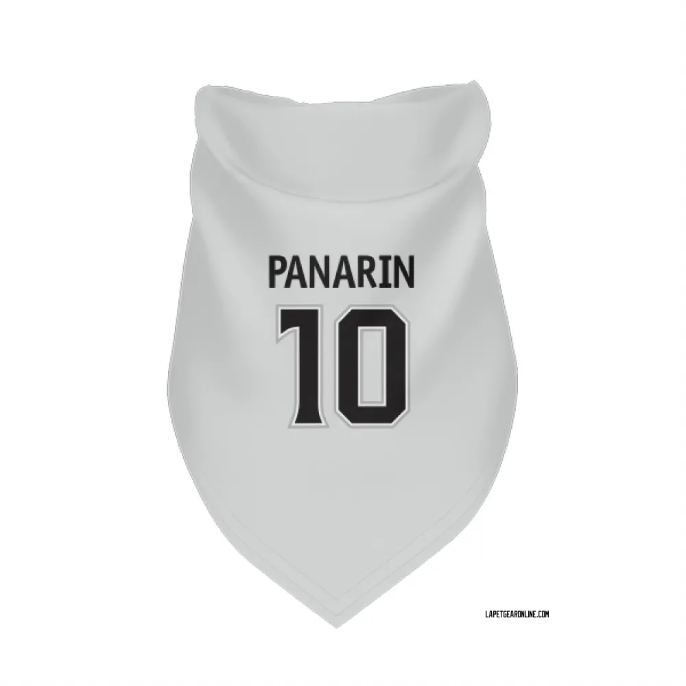 Los Angeles Kings Artemi Panarin White Pet Bandana for Dog & Cat