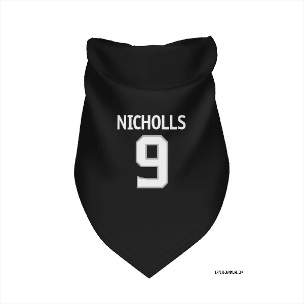 Los Angeles Kings Bernie Nicholls Black Pet Bandana for Dog & Cat