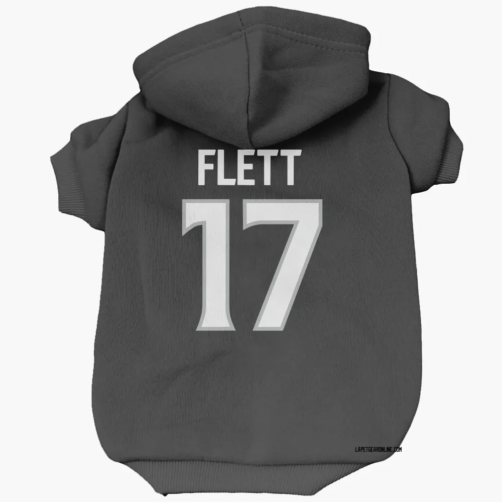 Los Angeles Kings Bill Flett Black Pet Hoodie for Dog & Cat