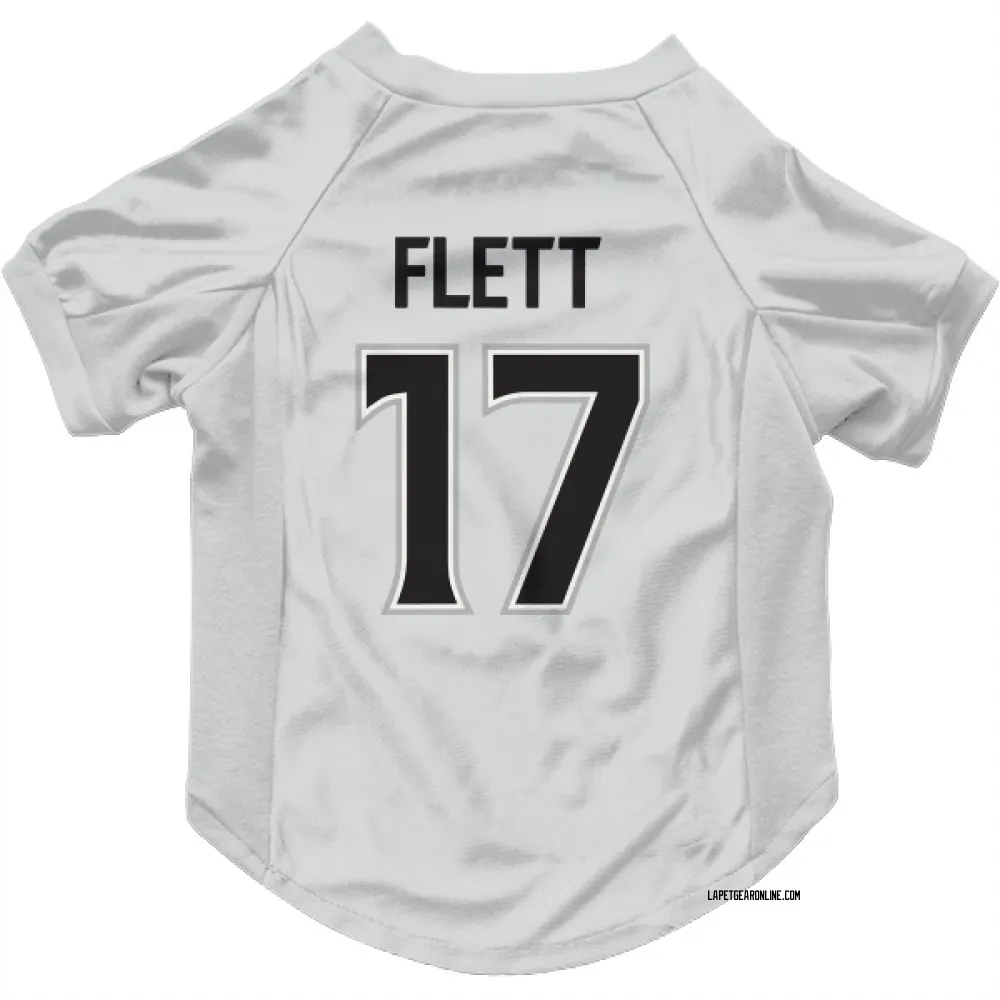 Los Angeles Kings Bill Flett White Pet Jersey for Dog & Cat