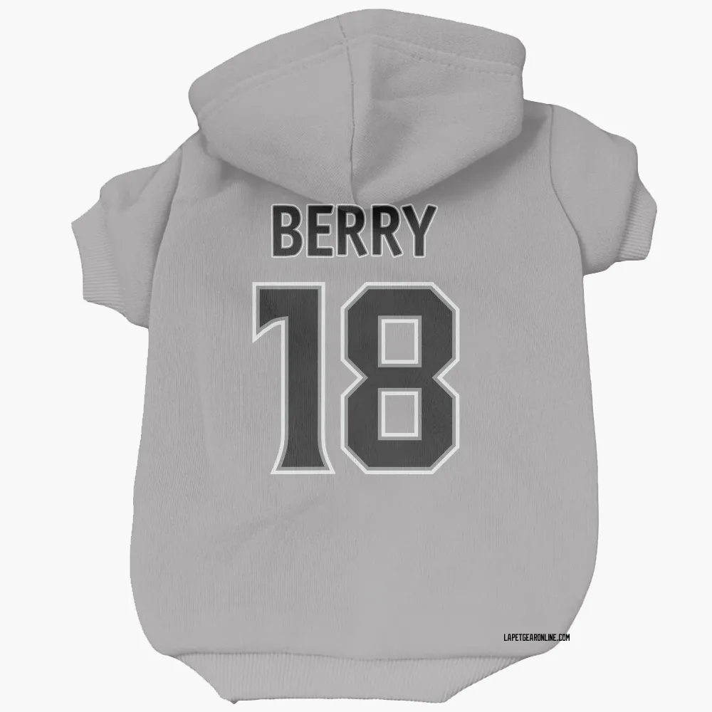 Los Angeles Kings Bob Berry Gray Pet Hoodie for Dog & Cat