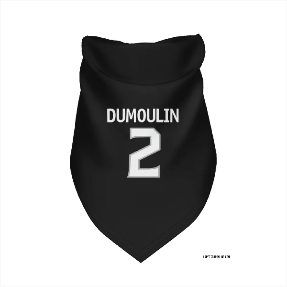 Los Angeles Kings Brian Dumoulin Black Pet Bandana for Dog & Cat