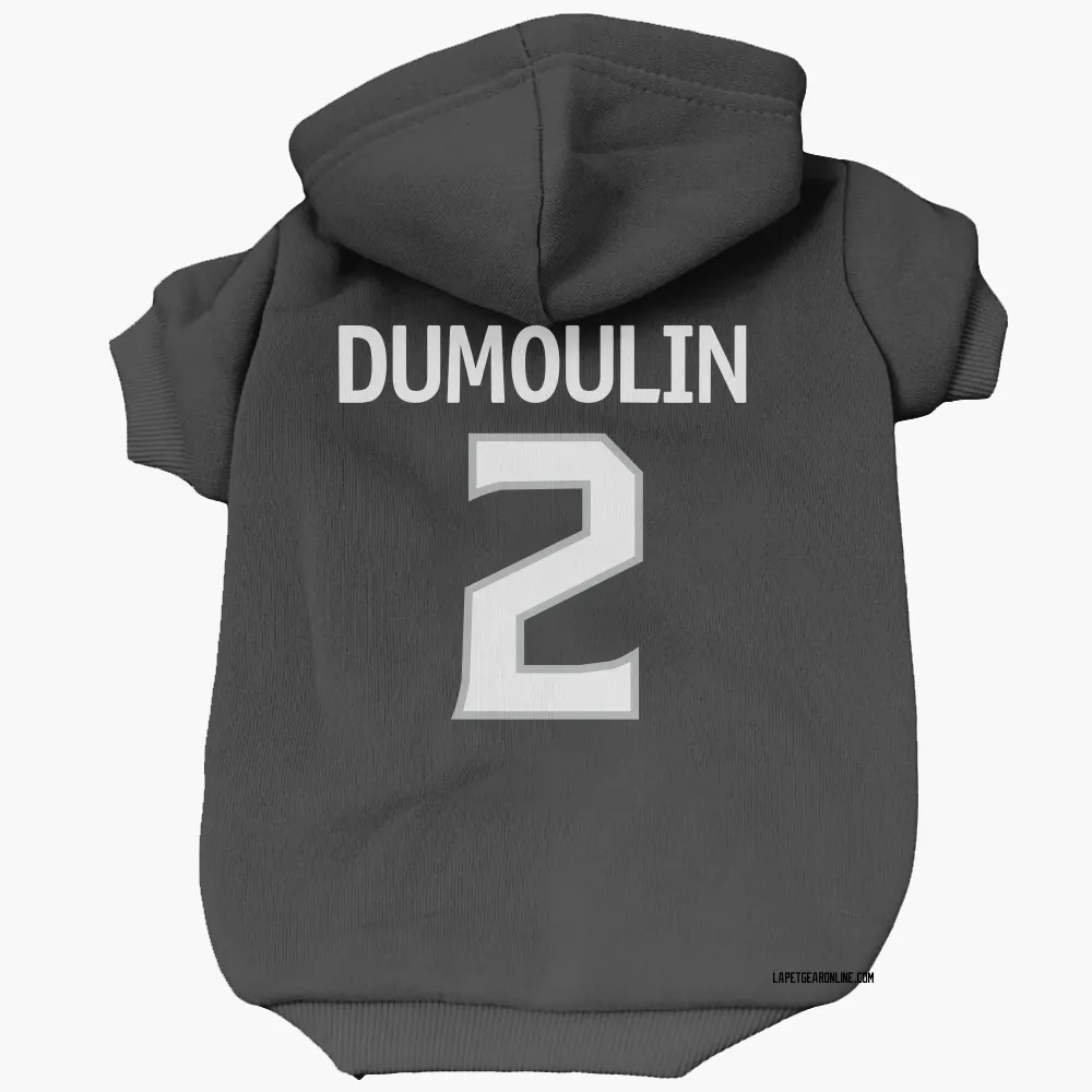 Los Angeles Kings Brian Dumoulin Black Pet Hoodie for Dog & Cat