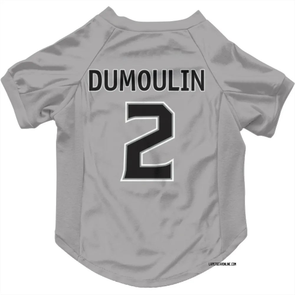 Los Angeles Kings Brian Dumoulin Gray Pet Jersey for Dog & Cat