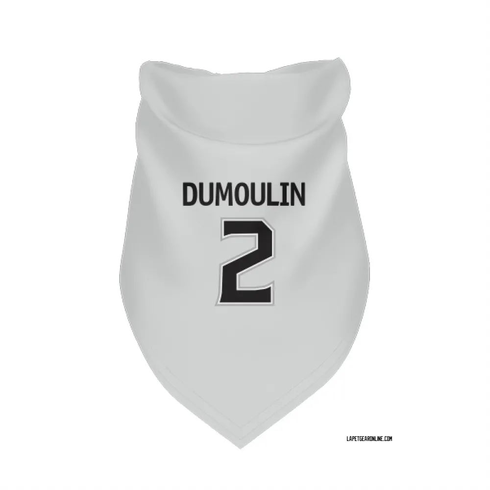 Los Angeles Kings Brian Dumoulin White Pet Bandana for Dog & Cat