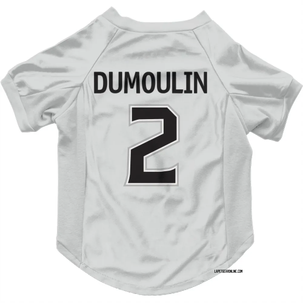 Los Angeles Kings Brian Dumoulin White Pet Jersey for Dog & Cat