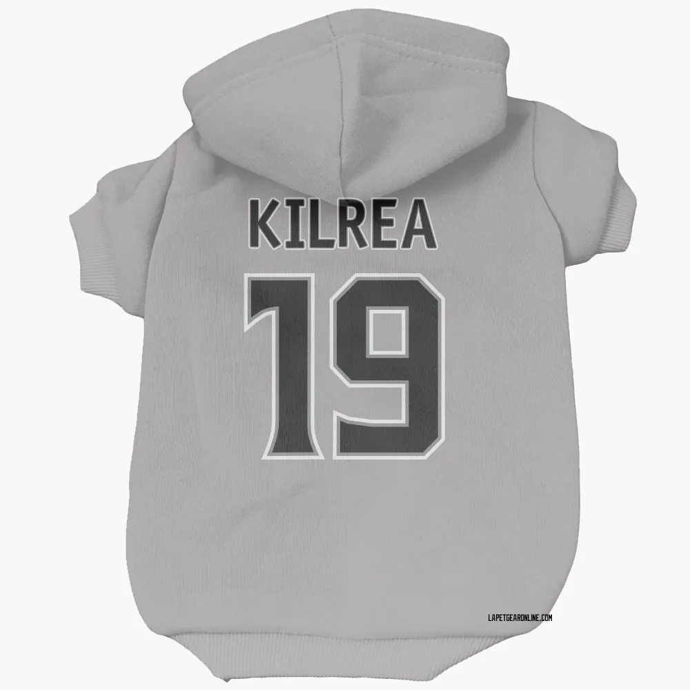 Los Angeles Kings Brian Kilrea Gray Pet Hoodie for Dog & Cat