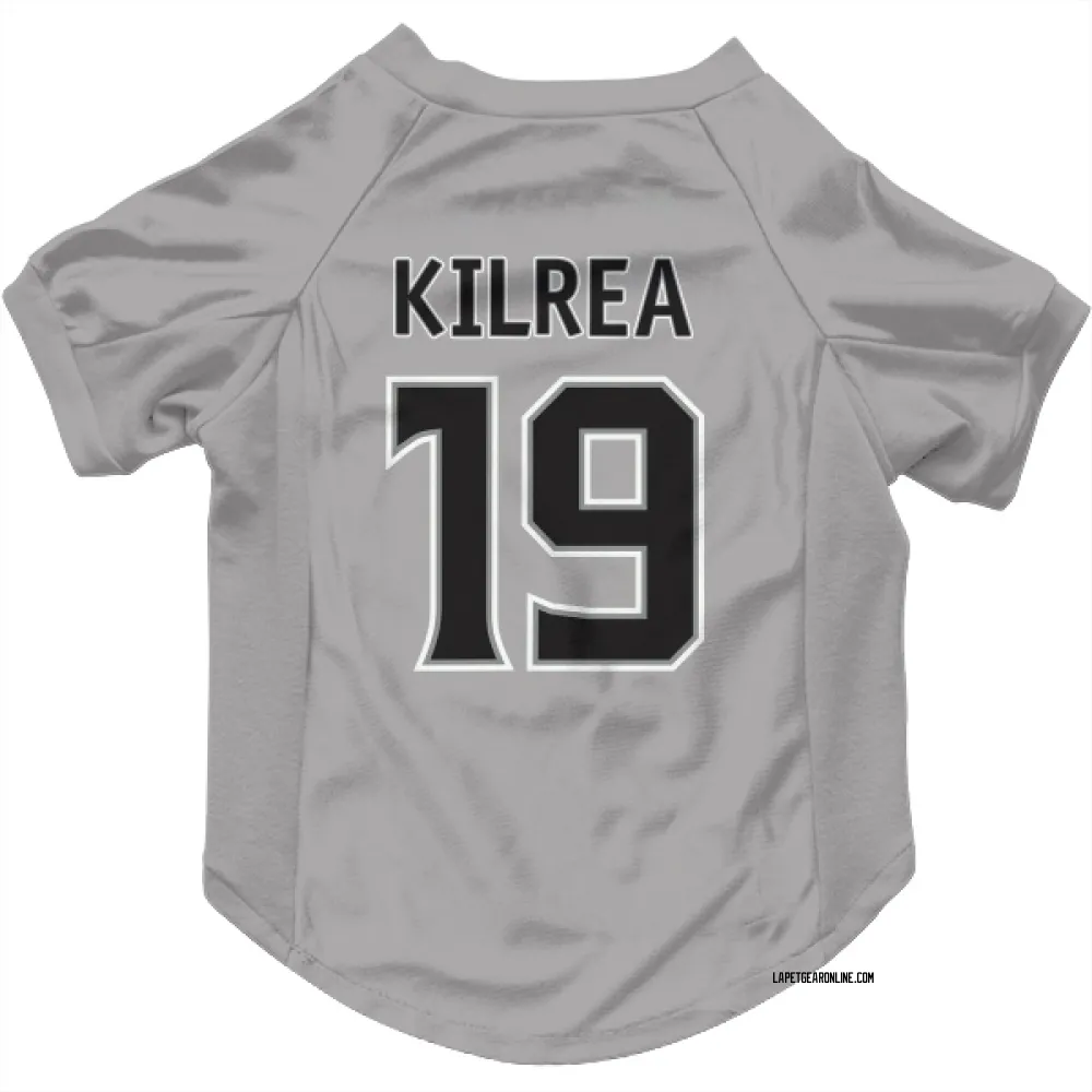 Los Angeles Kings Brian Kilrea Gray Pet Jersey for Dog & Cat