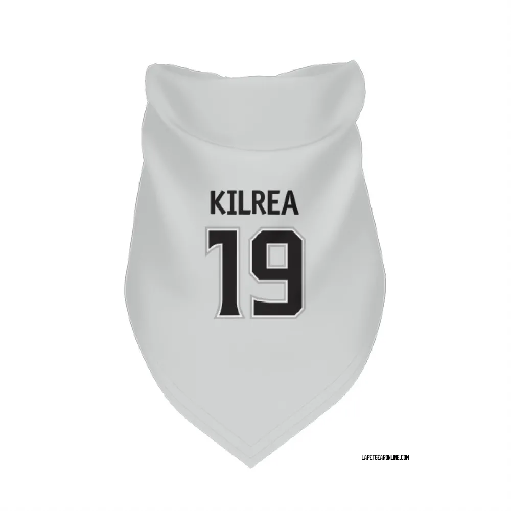 Los Angeles Kings Brian Kilrea White Pet Bandana for Dog & Cat