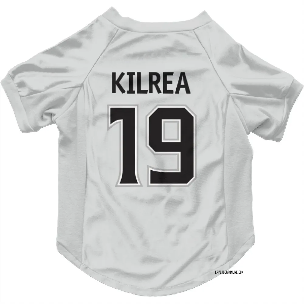 Los Angeles Kings Brian Kilrea White Pet Jersey for Dog & Cat