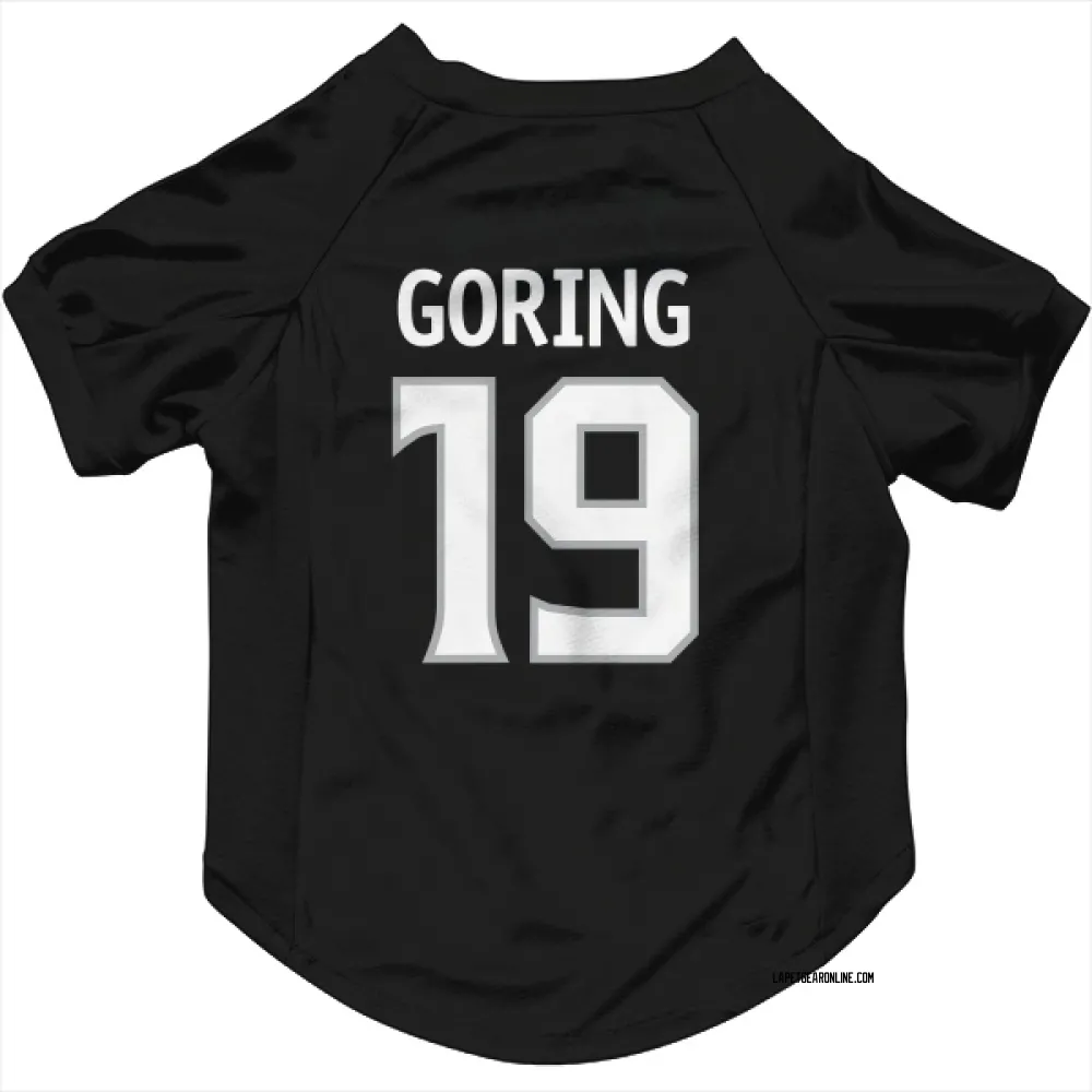 Los Angeles Kings Butch Goring Black Pet Jersey for Dog & Cat