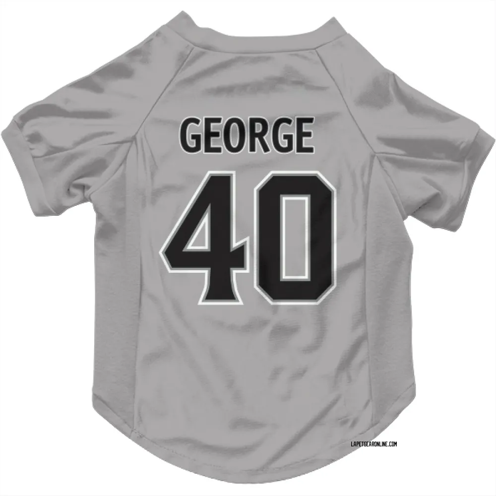 Los Angeles Kings Carter George Gray Pet Jersey for Dog & Cat