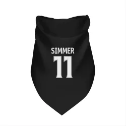 Los Angeles Kings Charlie Simmer Black Pet Bandana for Dog & Cat