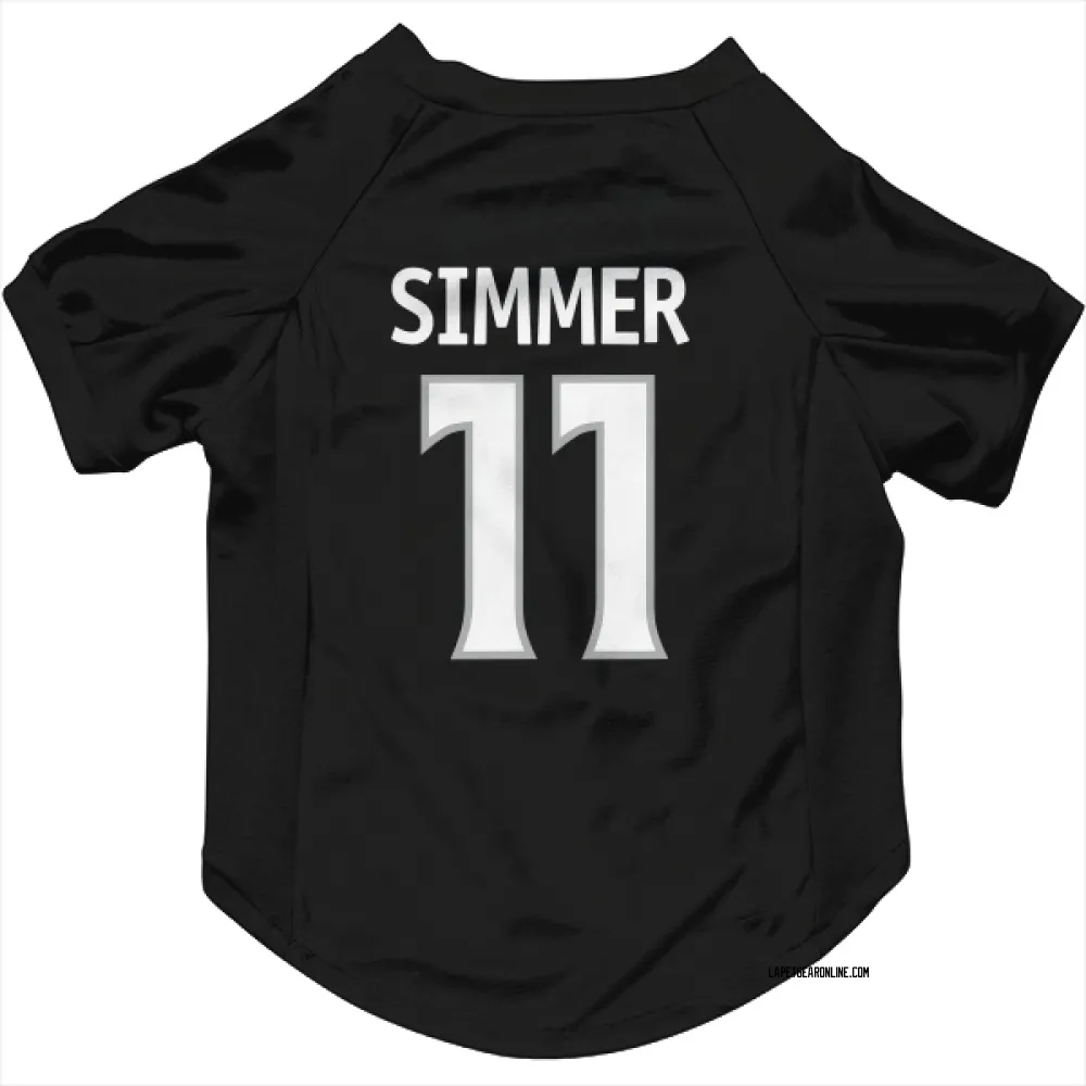 Los Angeles Kings Charlie Simmer Black Pet Jersey for Dog & Cat