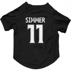 Los Angeles Kings Charlie Simmer Black Pet Jersey for Dog & Cat