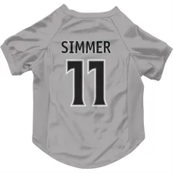 Los Angeles Kings Charlie Simmer Gray Pet Jersey for Dog & Cat
