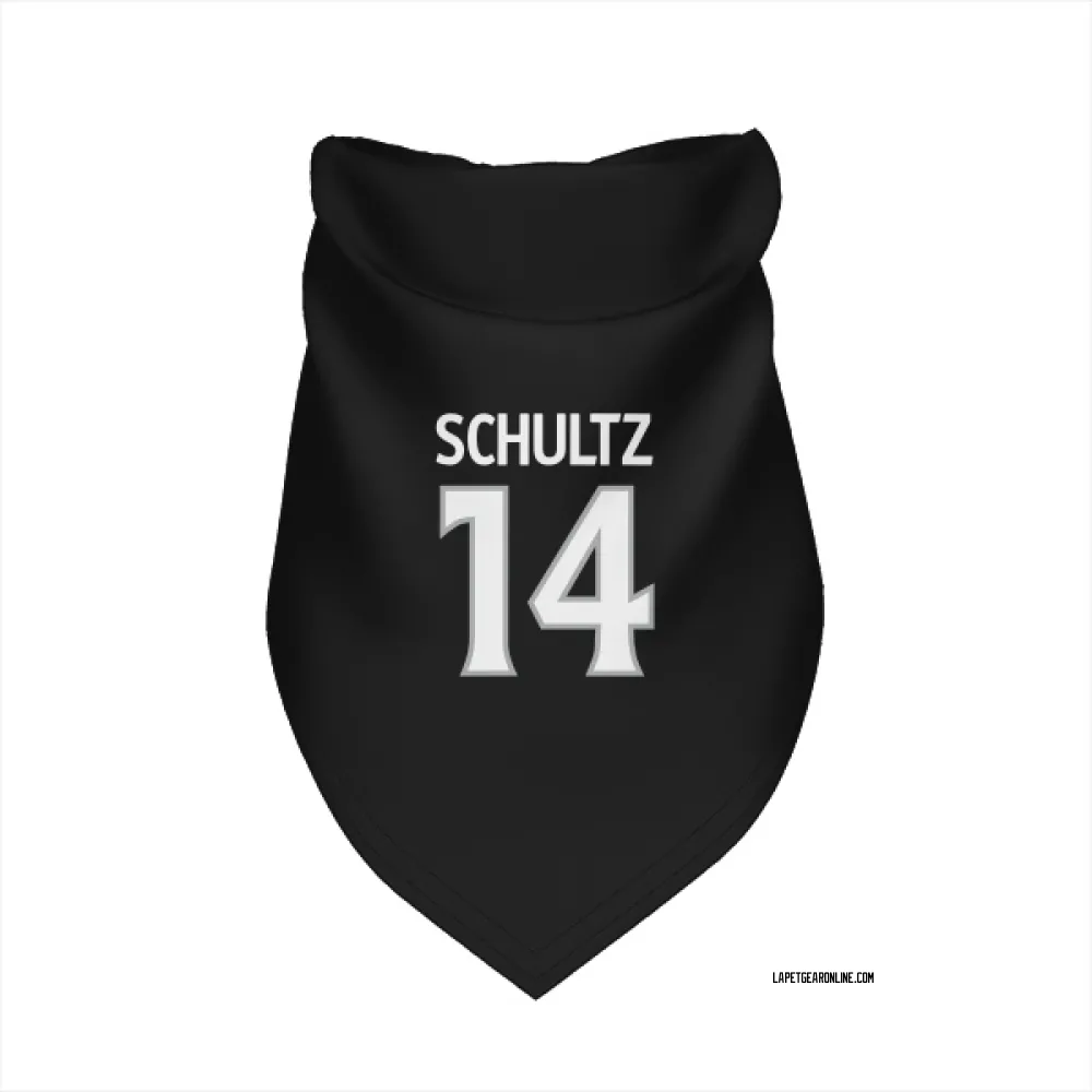 Los Angeles Kings Dave Schultz Black Pet Bandana for Dog & Cat