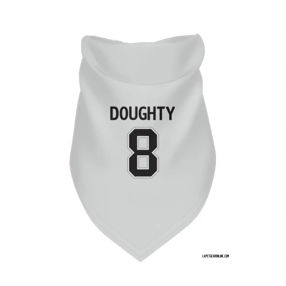 Los Angeles Kings Drew Doughty White Pet Bandana for Dog & Cat