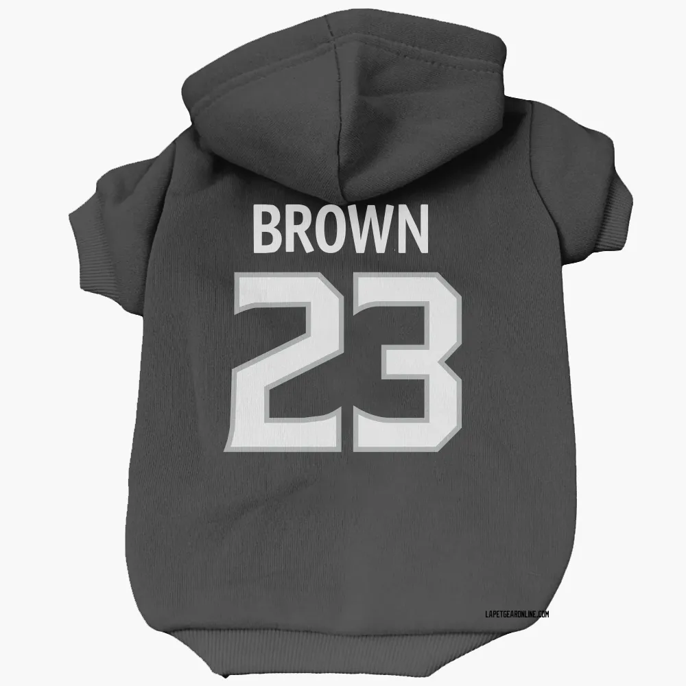 Los Angeles Kings Dustin Brown Black Pet Hoodie for Dog & Cat