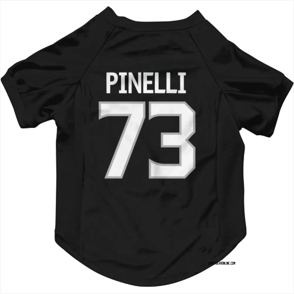 Los Angeles Kings Francesco Pinelli Black Pet Jersey for Dog & Cat