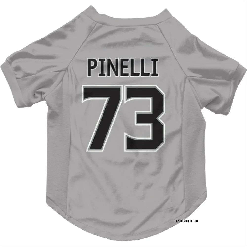 Los Angeles Kings Francesco Pinelli Gray Pet Jersey for Dog & Cat