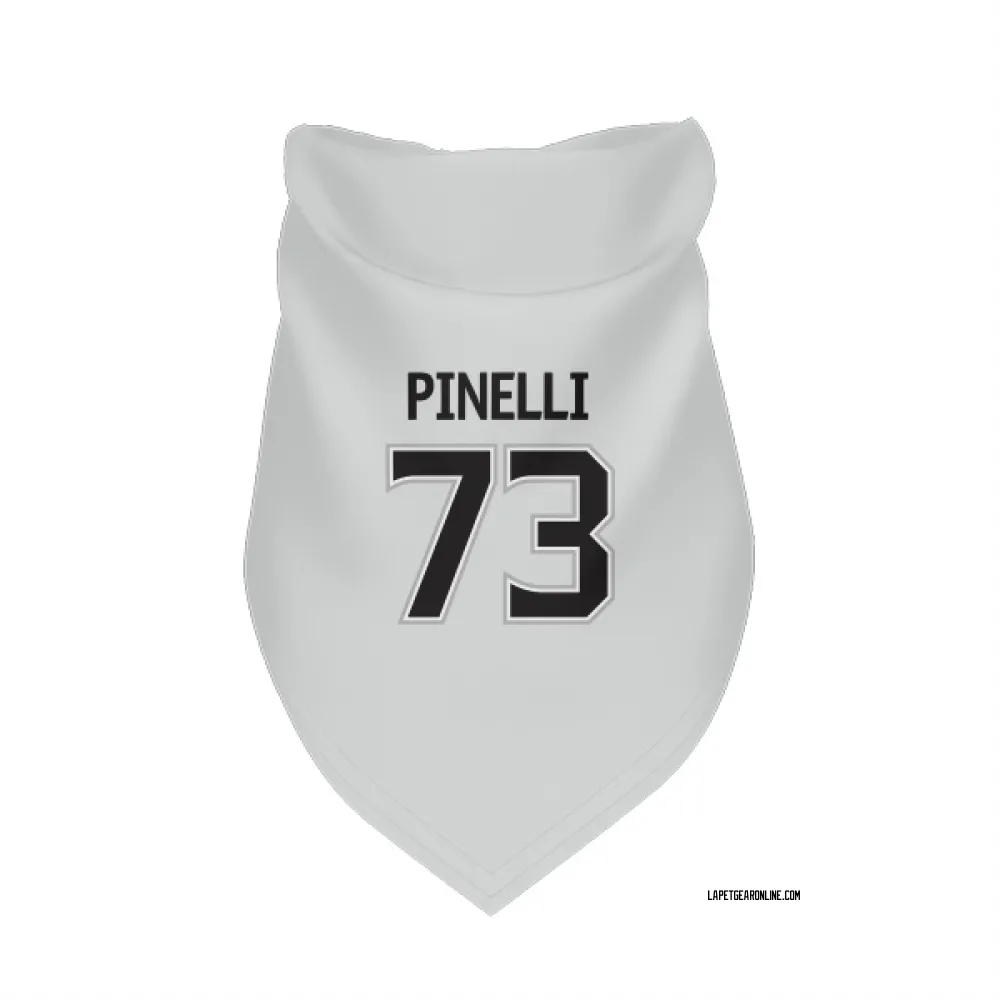 Los Angeles Kings Francesco Pinelli White Pet Bandana for Dog & Cat