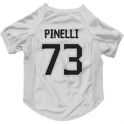Los Angeles Kings Francesco Pinelli White Pet Jersey for Dog & Cat