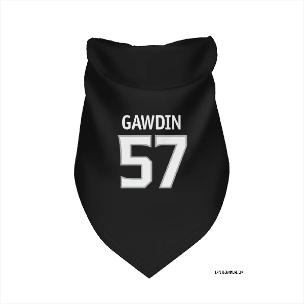 Los Angeles Kings Glenn Gawdin Black Pet Bandana for Dog & Cat