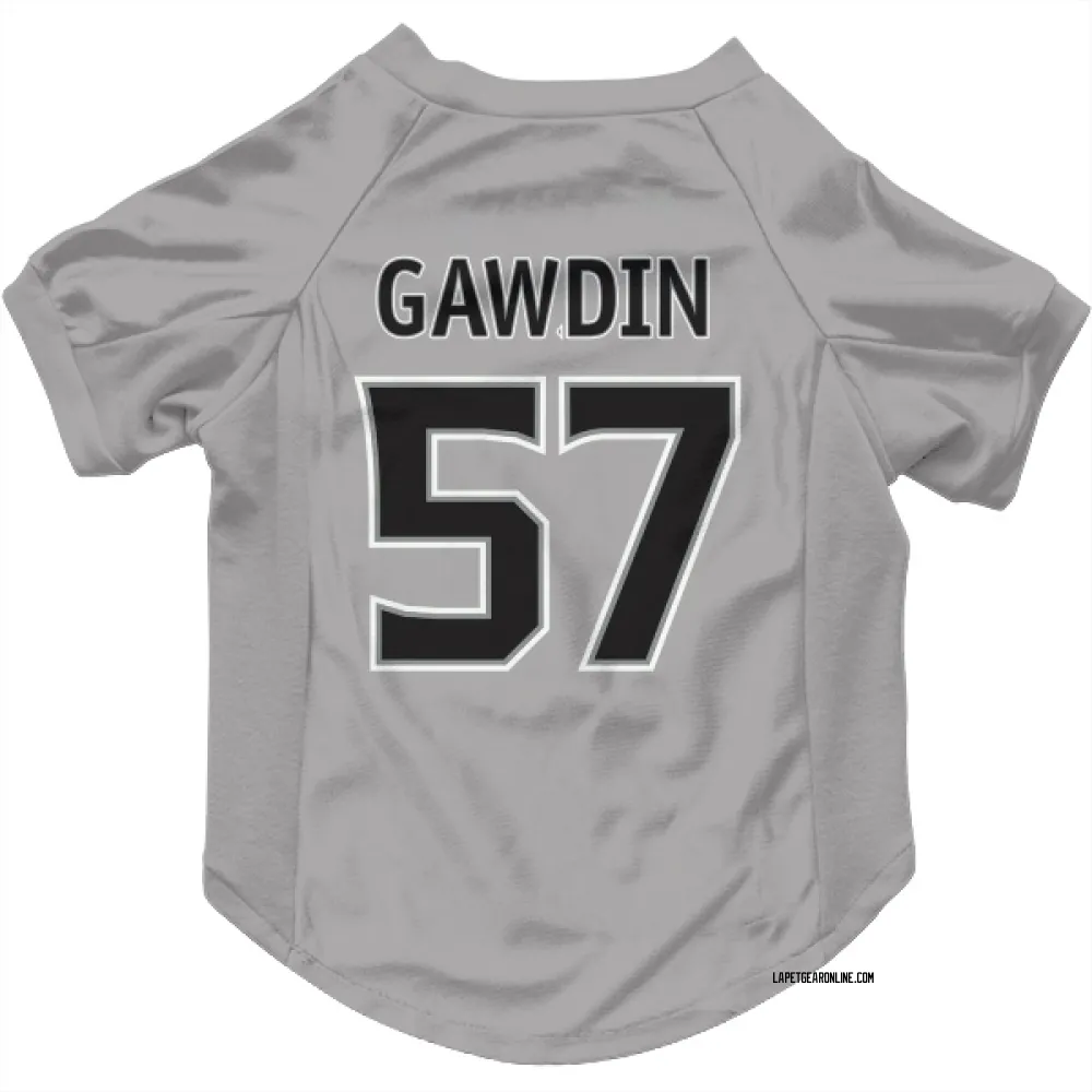 Los Angeles Kings Glenn Gawdin Gray Pet Jersey for Dog & Cat