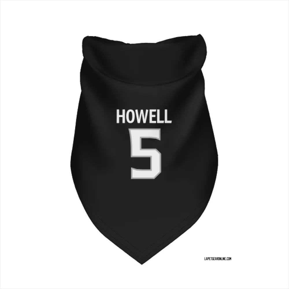 Los Angeles Kings Harry Howell Black Pet Bandana for Dog & Cat