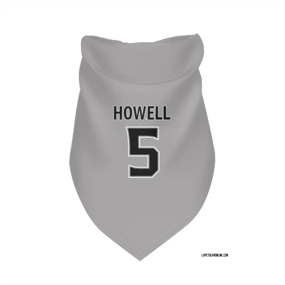 Los Angeles Kings Harry Howell Gray Pet Bandana for Dog & Cat