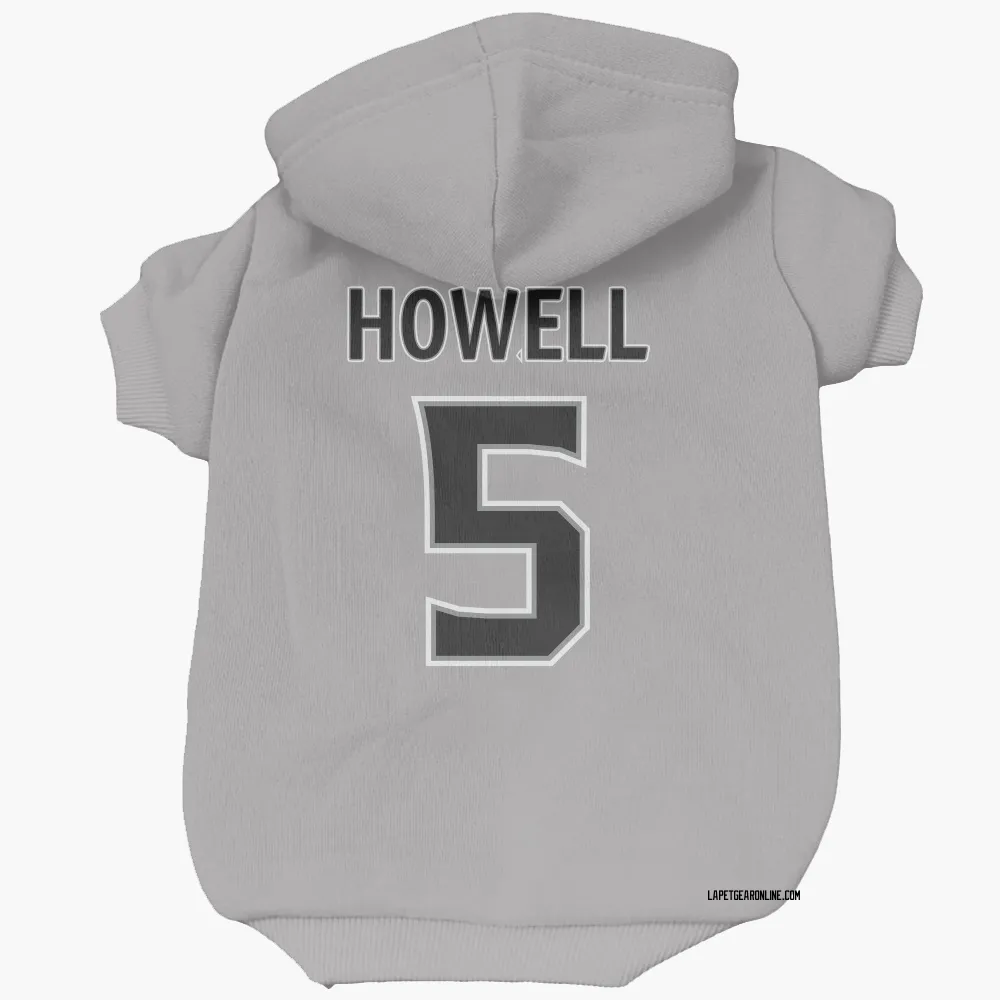 Los Angeles Kings Harry Howell Gray Pet Hoodie for Dog & Cat