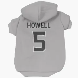 Los Angeles Kings Harry Howell Gray Pet Hoodie for Dog & Cat