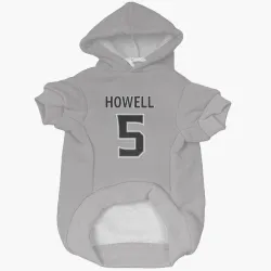 Los Angeles Kings Harry Howell Gray Pet Hoodie for Dog & Cat