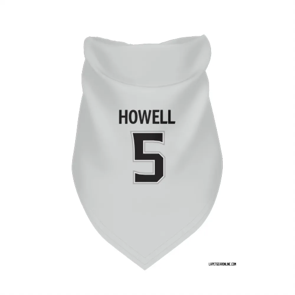 Los Angeles Kings Harry Howell White Pet Bandana for Dog & Cat